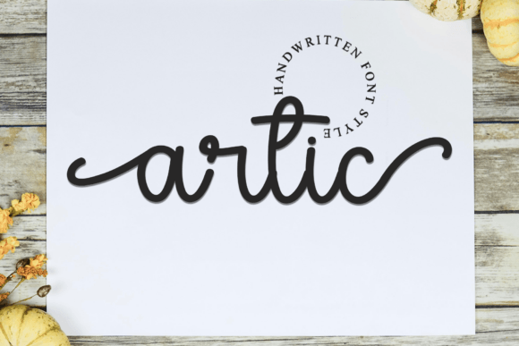 Artic Typeface Review: A Festive Font for Holiday Branding