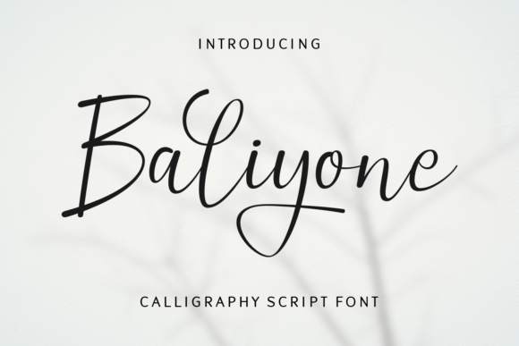 Baliyone Font for Branding That Feels Elegant and Timeless