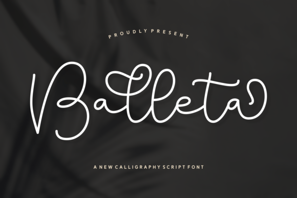 Balleta Font for Web Design: A Graceful Script in Action