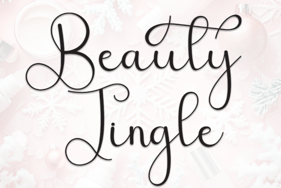 Beauty Jingle: A Handwritten Typeface for Warm Editorial Design