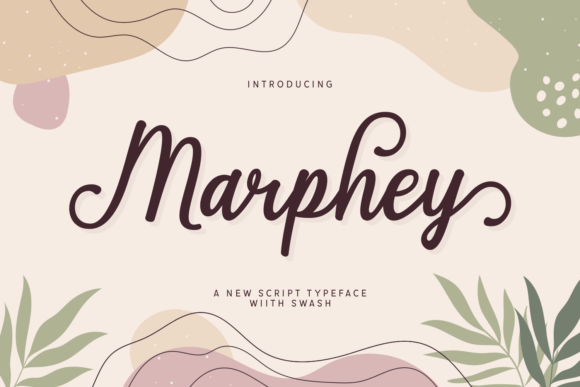 Bring Your Designs to Life with the Marphey Script Typeface