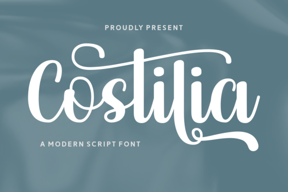 Costilia: A Modern Script Font for Professional Branding