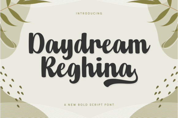 Daydream Reghina: A Playful Script Font for Digital Branding