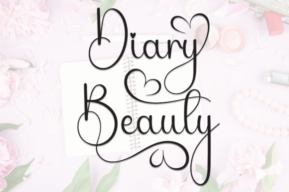 Diary Beauty: The Premium Script Font for Engaging Campaigns