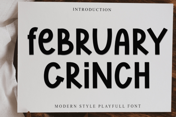 February Grinch: The Bold Script Typeface for Handmade Brands