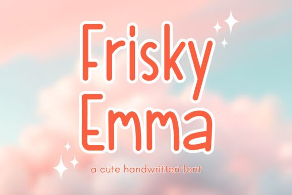 Frisky Emma: A Playful Script Font for Modern Web Design
