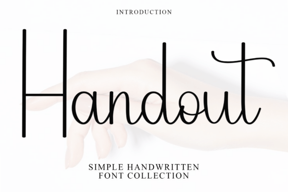 Handout Typeface: Adding Warmth to Digital Interfaces