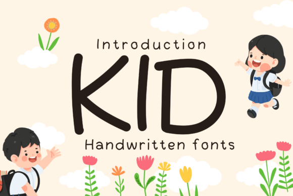 Kids Handwritten: A Gentle Typeface for Editorial Projects