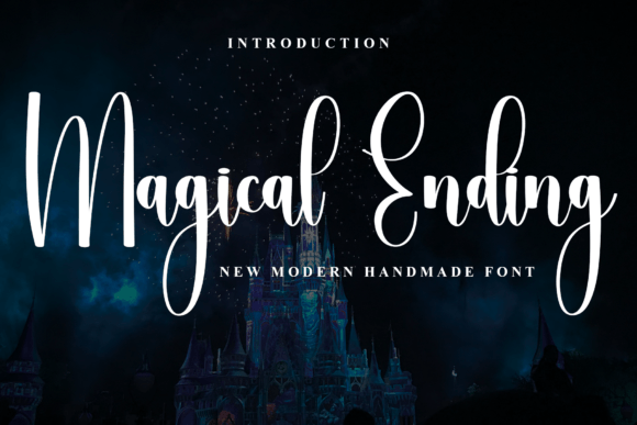 Magical Ending: The Modern Script Font for Elegant Branding