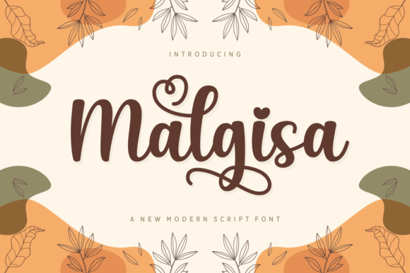 Malgisa Font for Modern Branding and Social Media