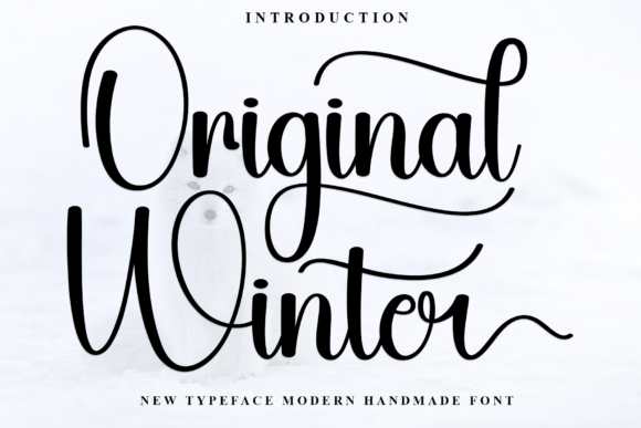 Original Winter Typeface: Elevate Your Brand Identity