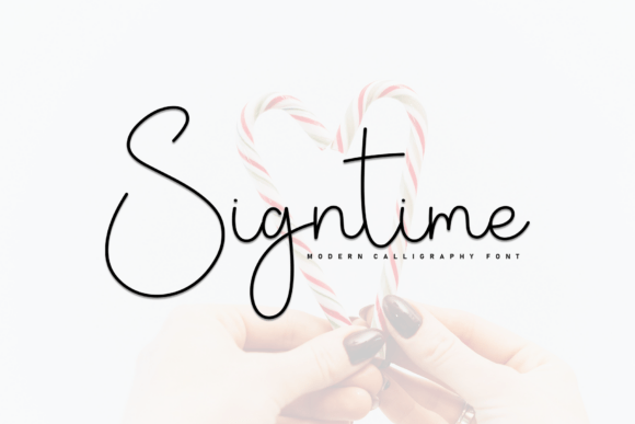 Signtime: The Perfect Handwritten Font for Your Craft Business
