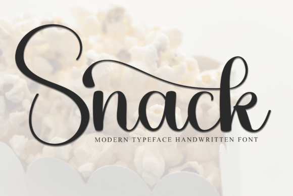 Snack Typeface Review: A Playful Script for Cheerful Brand Identities