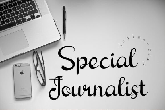 Special Journalist: The Script Amp Typeface for Clearer Campaign Messaging