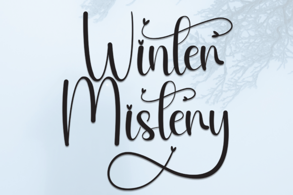 Winter Mistery: The Perfect Handwritten Font for Authentic Branding